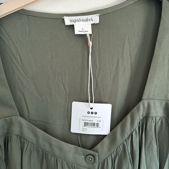 Ingrid & Isabel Sweetheart Maternity or Nursing Shirt - Picture 4 of 6